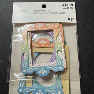 Recollections Vibrant Chipboard Stickers